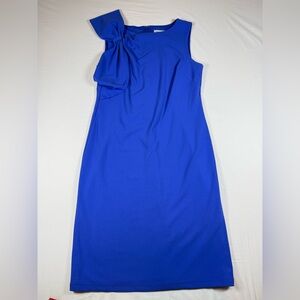 Shelby & Palmer Royal Blue One Shoulder Dress
